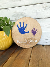 Handprints For Fathers Day, Fathers Day Simple Craft, Wooden Signs For Fathers Day, Best Dad Gifts