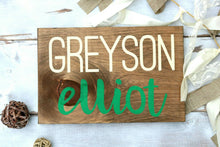 Baby Name Plaque, Nursery Room Decor