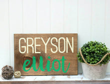 Baby Name Plaque, Nursery Room Decor