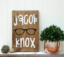 Boys room decor, Baby name sign for wall