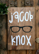 Boys room decor, Baby name sign for wall