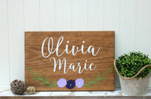 Baby shower signage, Wood baby name sign for wall, Baby room signs, Wood signs personalized baby, Nursery wall art