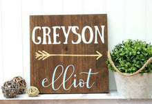 Baby Name Sign, Personalized Wooden Signs