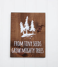 Woodland nursery decor, Wood sign for nursery