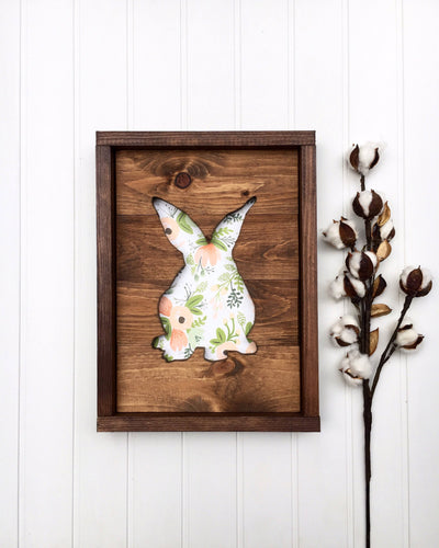 Wood sign for baby nursery, Woodland wall art