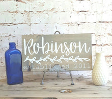 Last name wood sign, Family name sign wood, Personalized wood sign, Wooden established signs, Rustic wood sign for home