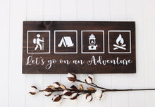 Rest Area Sign, Wood Camping Signs