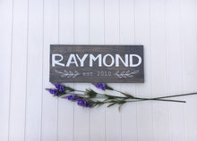 Family Established Wood Signs, Personalized Anniversary Gifts