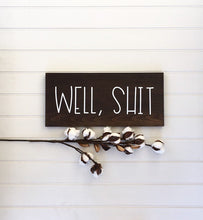 Wood sign bathroom, Funny bathroom art wood