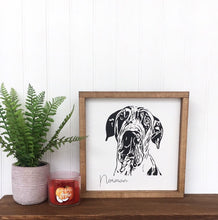 Personalized Pet Gift, Dog Painting From Photo