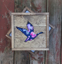 Woodland animal sign, Nursery sign with flowers