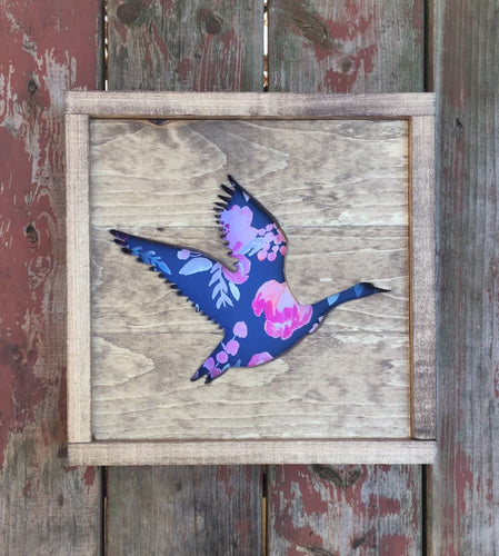 Woodland animal sign, Nursery sign with flowers