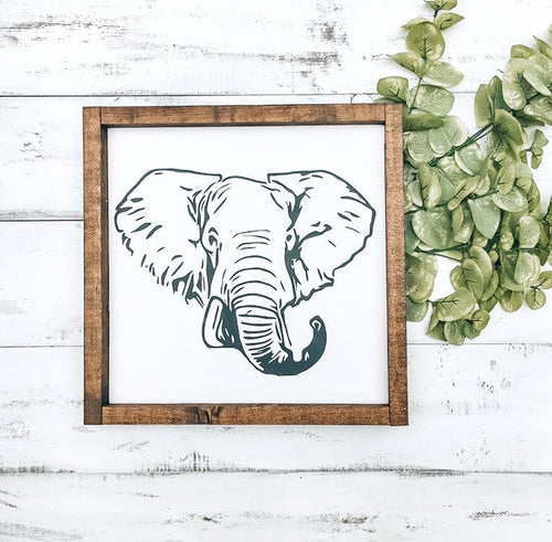 Elephant Decorations For Nursery, Safari Nursery Decor