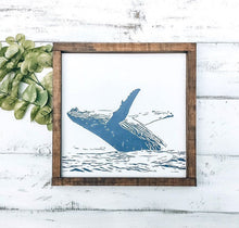 Whale Nursery Wall Decor, Whale Sign for Nursery, Baby Shower Gift