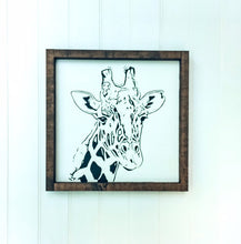 Giraffe Decor For Nursery, Jungle Animal Nursery Decor