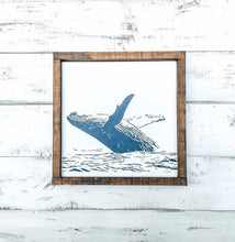 Whale Nursery Wall Decor, Whale Sign for Nursery