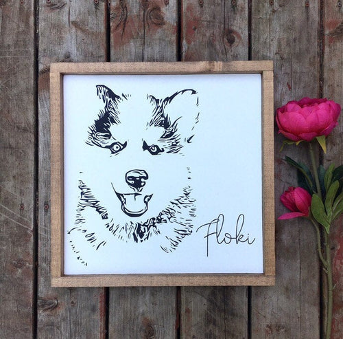 Personalized Pet Gift, Dog Painting From Photo