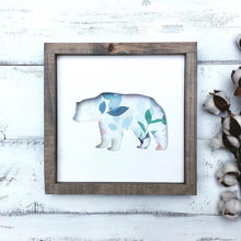 Woodland Nursery Wall Art, Bear Nursery Decor