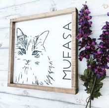 Dog Painting from Photo, Custom Dog Wood Signs